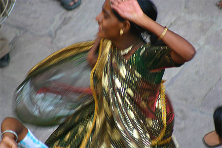 Lors de la foire aux chameaux de Pushkar