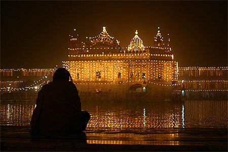 Le temple d'or des Sikhs 