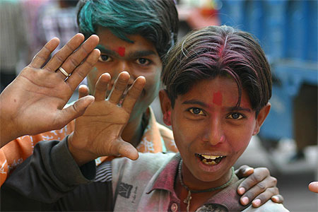 Portraits indiens divers 