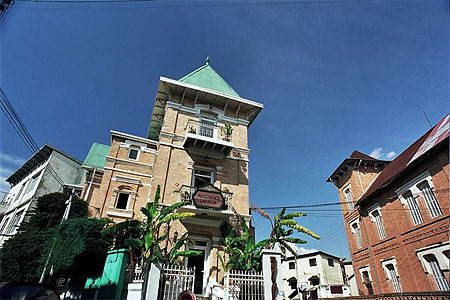 Quartier d'Isoraka � Tananarive