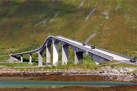 Un pont aux lofoten