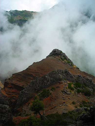 Dans les nuages