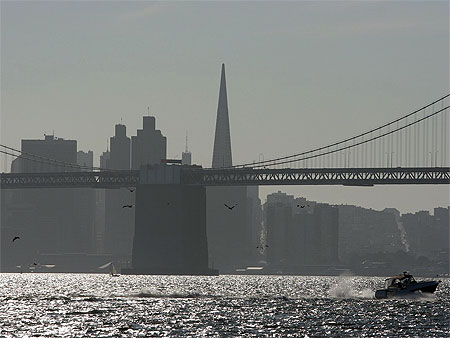 San Francisco et Bay Bridge