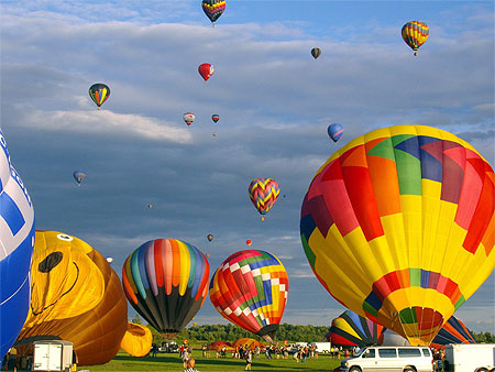 Envol�e haute en couleur....