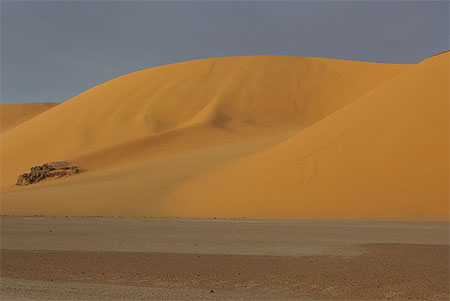 Soleil couchant sur In Zaouaten