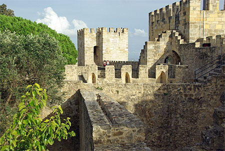 Le ch�teau de Sao Jorge