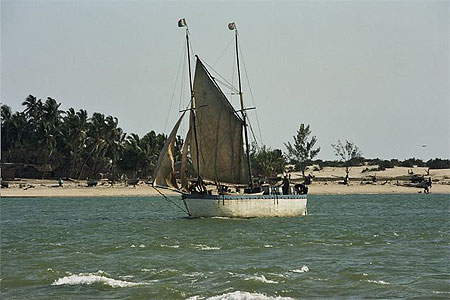 Dans la passe de Nosy Kely...