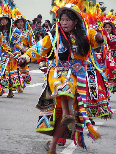 Danse traditionnelle � Puno