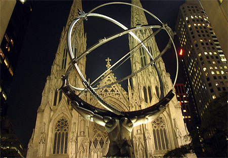 Statue de l'Atlas