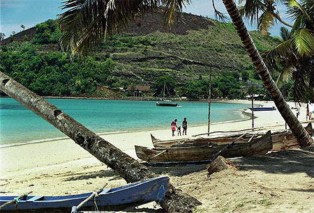 La plage de Madirokely