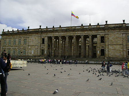 La place Bolivar Palais du gouvernement