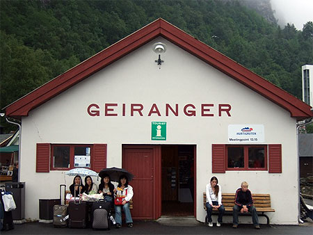 Jour de pluie � Geiranger