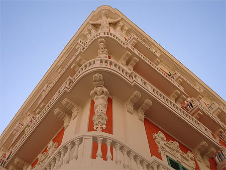 Facade au centre ville