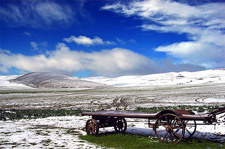 Paysage enneig�