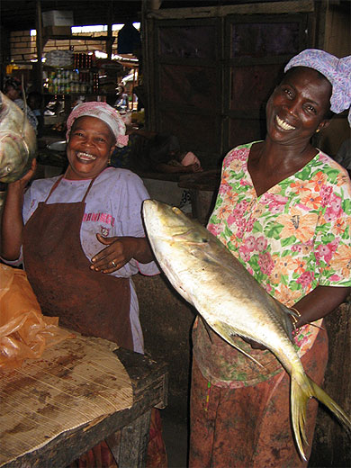 Grand march� Marcory Abidjan