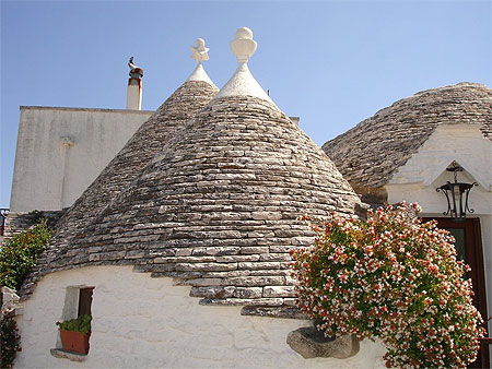 Trullo fleuri