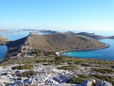 Raid en catamaran dans les �les Kornati