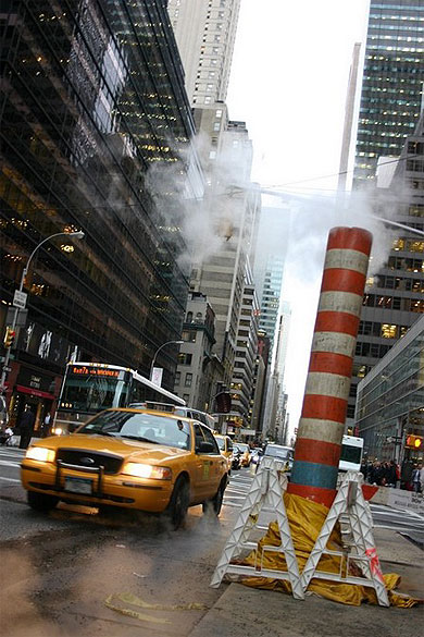 Streaming street of NY