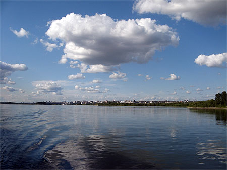 Nuages Sib�riens sur Novossibirsk