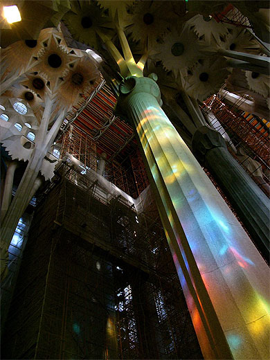 Pilier de la Sagrada Familia