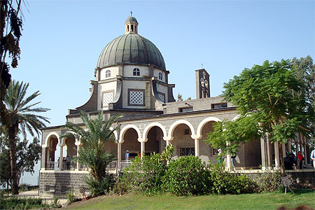 Eglise des B�atitudes en Galil�e