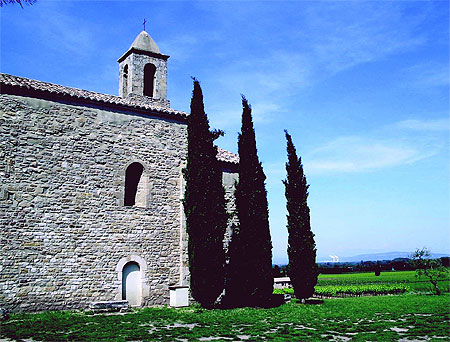 St-Paulet de Caisson : Chapelle Ste-Agn�s
