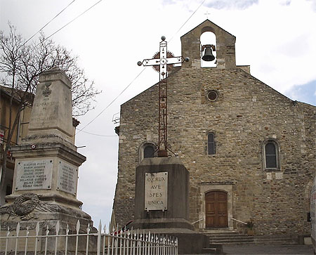 St-Julien-de-Peyrolas, l'�glise
