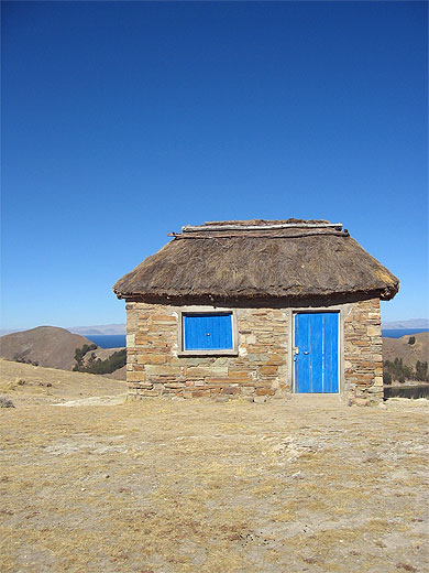 Petite maison sur la isla del Sol