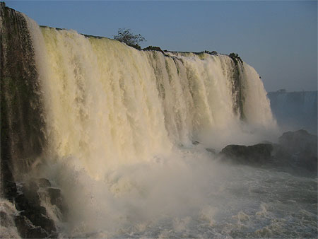Chute d'Iguazu en fin de journ�e