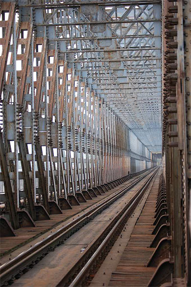 Pont du chemin de fer � Ujpest (Budapest)