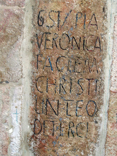 6�me station de la Via Dolorosa