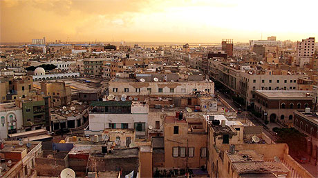 Lever de Soleil sur Tripoli