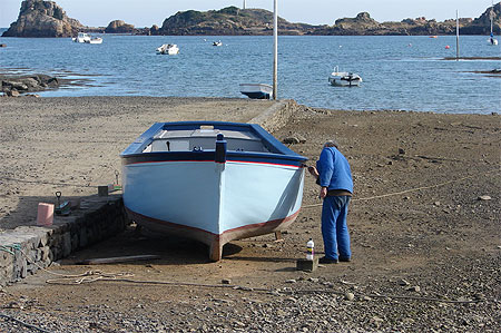 Hivernage du bateau