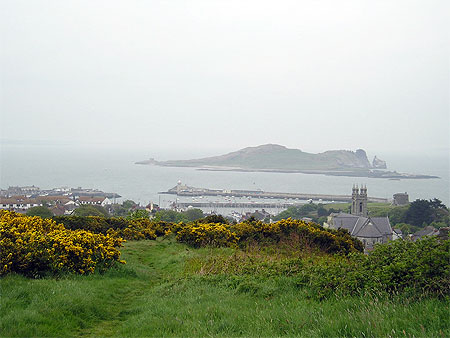 Tour de la presqu'�le de Howth � pied