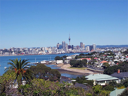 Auckland vu du Northshore