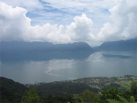 Vue du Lac Maninjau