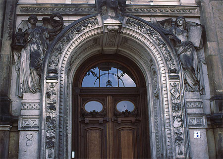 Une porte au "Residenzschloss"