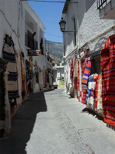 Tapis dans les Alpujarras