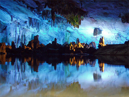 La grotte des Fl�tes de Roseaux