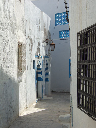 Ruelle de la m�dina d' Hammamet