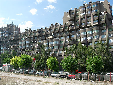 Barre d'immeubles � Novi Pazar