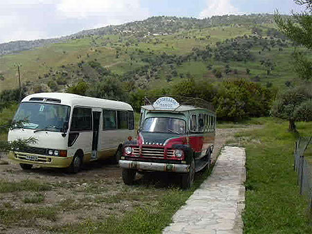 Vieux bus chypriote