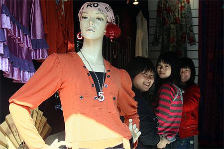 Dans les rues de Luoyang 