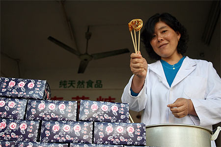 Dans les rues de Luoyang 