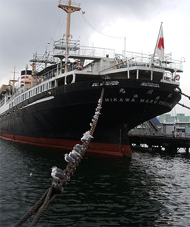 Arr�t au port