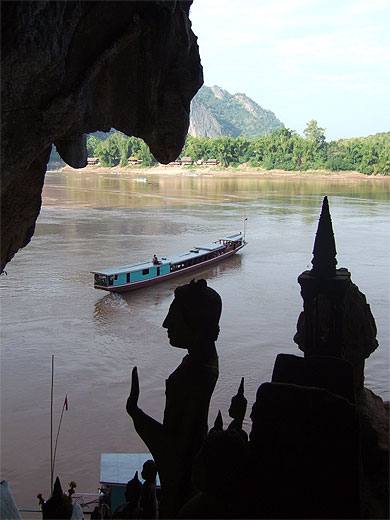 Grotte de Pak Ou, sur le M�kong