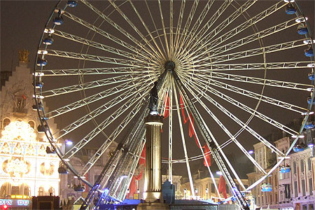 Grande place de Lille � no�l