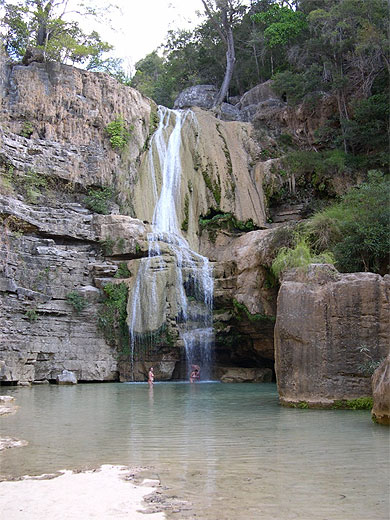 Cascade sur la Tsiribihina