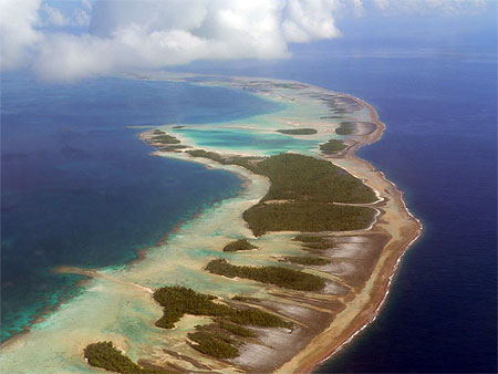 Rangiroa vu du ciel