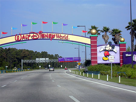 Bienvenue � Disney World